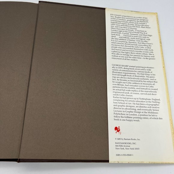 1983 The High Kings Arthur's Celtic Ancestors Joy Chant Illustrated George Sharp - Picture 11 of 11